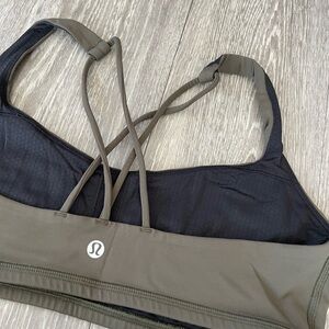lululemon Green Sports Bra
